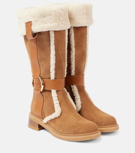 See By Chloé Botas New Ring de ante y borreguillo - See By Chloe - Modalova