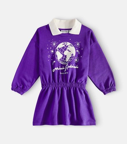 Vestido sudadera Society de algodón - Mini Rodini - Modalova