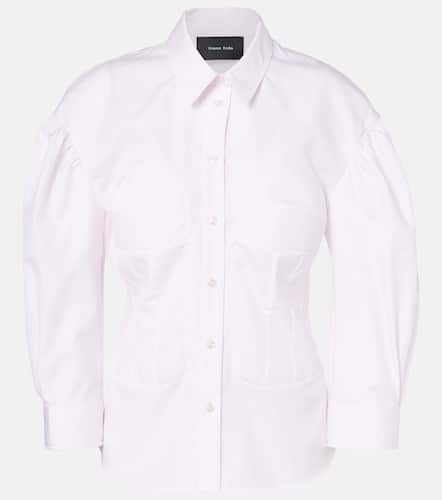 Camisa corsé de algodón - Simone Rocha - Modalova