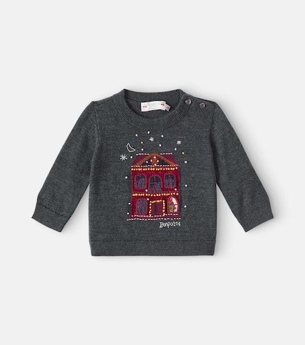 Baby Bestickter Pullover Almire aus Wolle - Bonpoint - Modalova