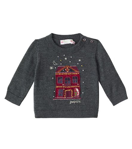 Baby - Pullover Almire in lana con ricamo - Bonpoint - Modalova