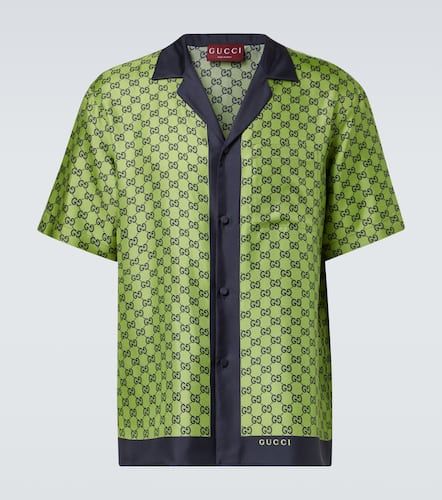 Gucci GG printed silk shirt - Gucci - Modalova