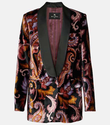 Etro Blazer aus Samt - Etro - Modalova