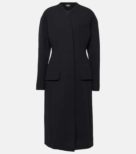 Le Manteau Ovalo single-breasted coat - Jacquemus - Modalova