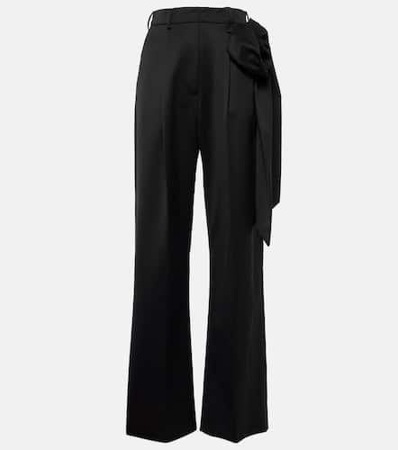 Floral-appliquÃ© straight pants - Simone Rocha - Modalova