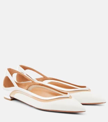 Cinemax leather ballet flats - Aquazzura - Modalova