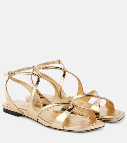 Ayla metallic leather sandals - Jimmy Choo - Modalova