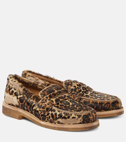 Jerry calf hair penny loafers - Golden Goose - Modalova