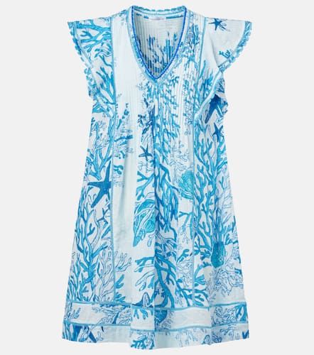 Camelia printed cotton minidress - Poupette St Barth - Modalova