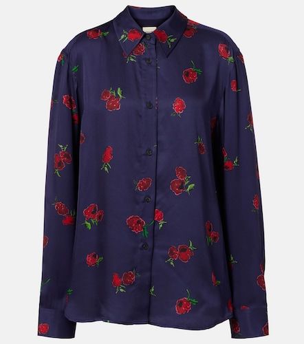Camicia Argo in twill con stampa - Khaite - Modalova