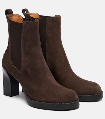 Tod's 80 suede Chelsea boots - Tod's - Modalova