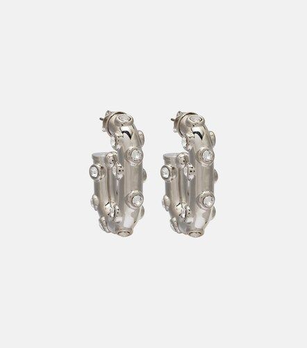 Pendientes de aro con cristales - Rabanne - Modalova