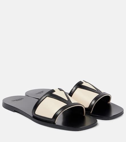 Viva Superstar leather slides - Valentino Garavani - Modalova