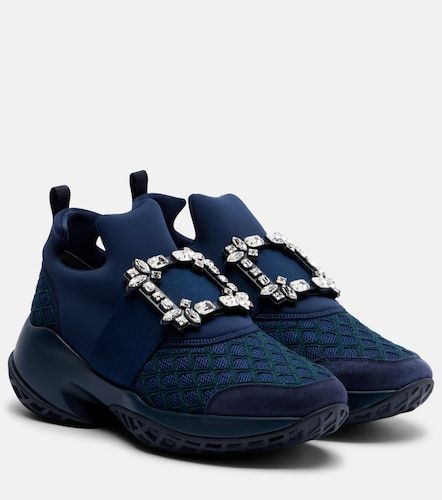 Sneakers Viv' Run mit Veloursleder - Roger Vivier - Modalova