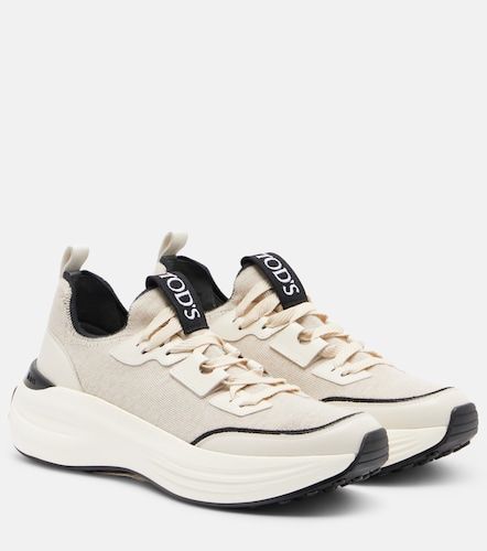 Tod's Leather-trimmed sneakers - Tod's - Modalova