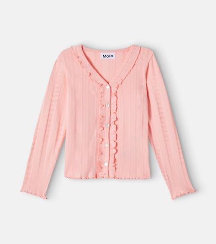Blusa Ramsi de pointelle de algodón - Molo - Modalova