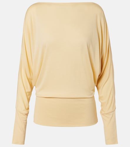 Toteme Top de jersey drapeado - Toteme - Modalova