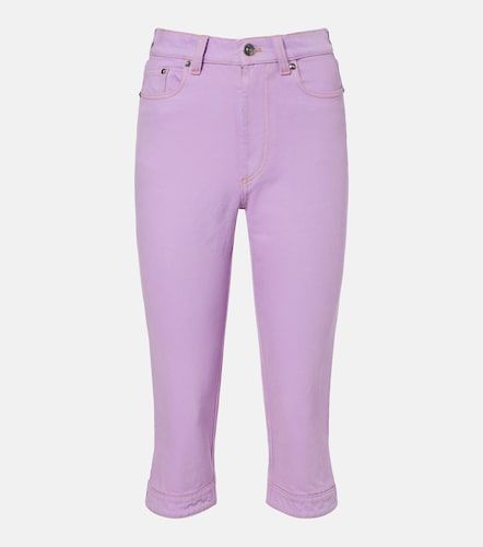 Versace High-rise capri jeans - Versace - Modalova