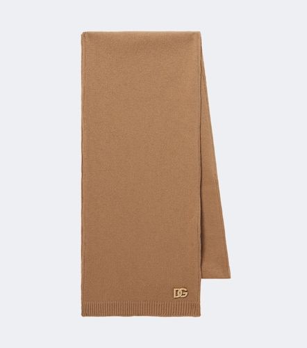DG embellished virgin wool scarf - Dolce&Gabbana - Modalova