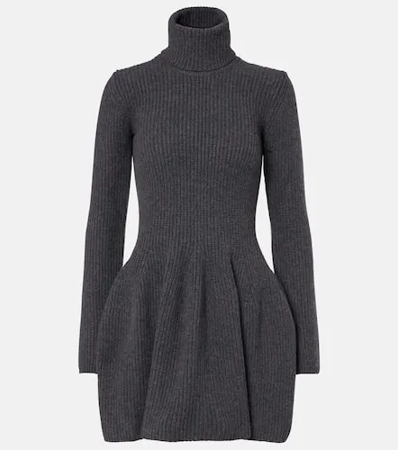 Ribbed-knit cashmere minidress - Magda Butrym - Modalova