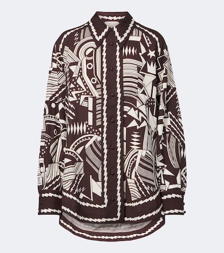 Alémais Camisa Lori de popelín de algodón estampada - Alemais - Modalova