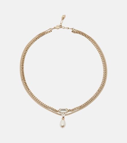 McQueen Skull embellished necklace - McQueen - Modalova