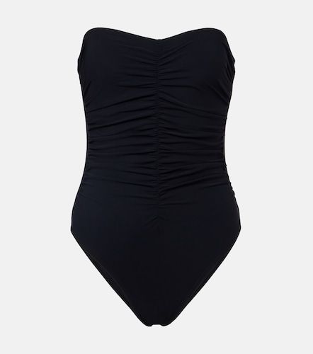 Basics ruched strapless swimsuit - Karla Colletto - Modalova