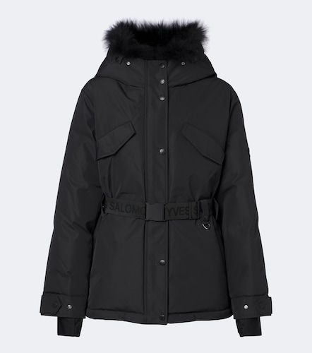 Yves Salomon Skijacke mit Shearling - Yves Salomon - Modalova