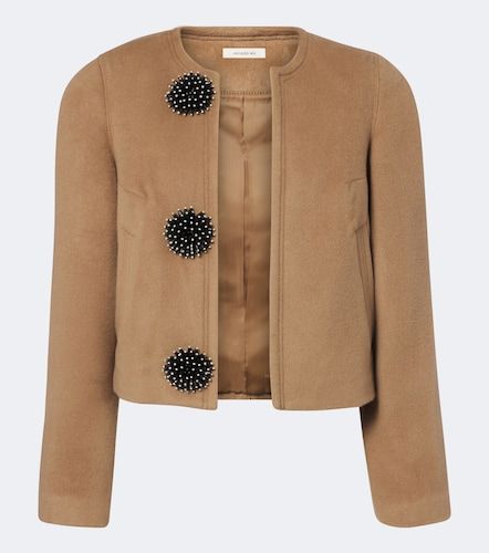 Chaqueta de lana adornada - Jacques Wei - Modalova