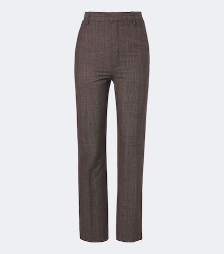 Pantaloni regular gessati - Victoria Beckham - Modalova