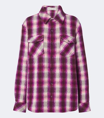 Camicia Frontier in cashmere con ametiste - God's True Cashmere - Modalova