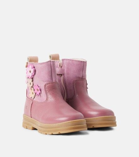 Botas Carmen Tex de piel y ante - Wheat - Modalova