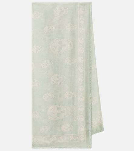 McQueen Sciarpa Skull in seta - McQueen - Modalova