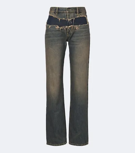 Distressed Straight Jeans - Maison Margiela - Modalova