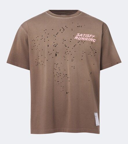 T-shirt MothTech™ in cotone con stampa - Satisfy - Modalova
