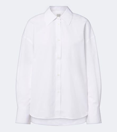 Camisa de popelín de algodón - Toteme - Modalova