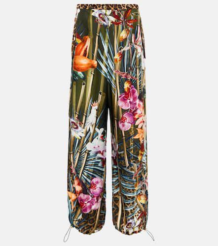 Camilla Floral silk balloon pants - Camilla - Modalova