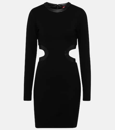 Dolce cutout ponte jersey minidress - Staud - Modalova