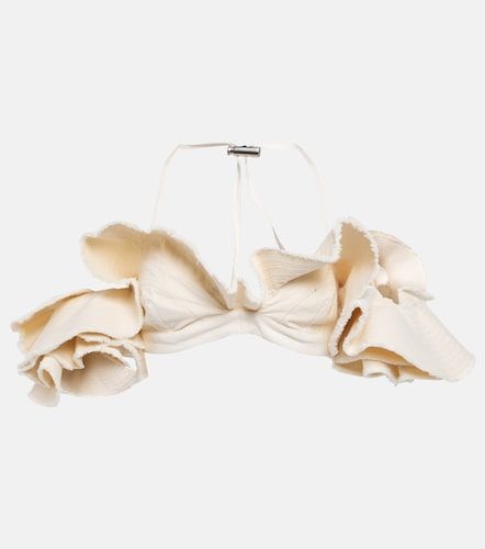 Crop top La Brassière Artichaut de algodón - Jacquemus - Modalova