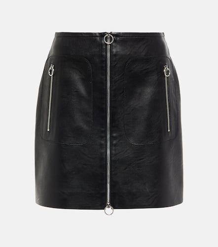 Faux leather zip miniskirt - Stella McCartney - Modalova
