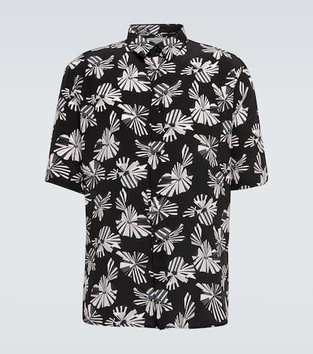 Camisa de seda estampada - Saint Laurent - Modalova