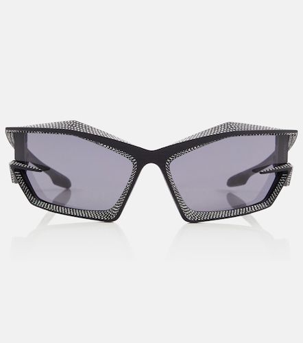Giv Cut embellished shield sunglasses - Givenchy - Modalova
