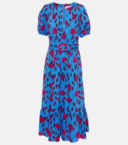 Lindy cotton poplin midi dress - Diane von Furstenberg - Modalova