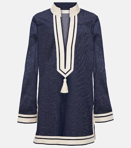 Túnica de algodón con borlas - Tory Burch - Modalova