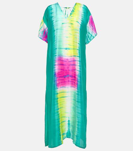 Anna Kosturova Tie-dyed silk kaftan - Anna Kosturova - Modalova