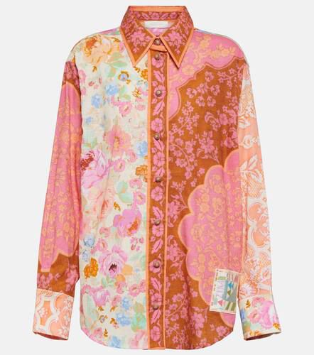 Raie printed cotton shirt - Zimmermann - Modalova