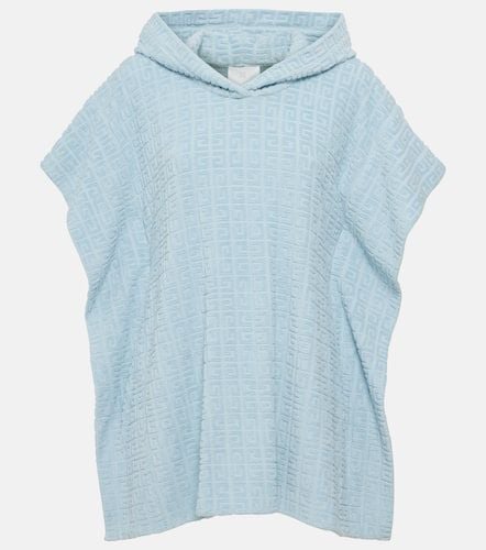 Plage 4G cotton-blend terry poncho - Givenchy - Modalova