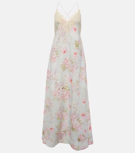 Halliday lace-trimmed floral maxi dress - Zimmermann - Modalova