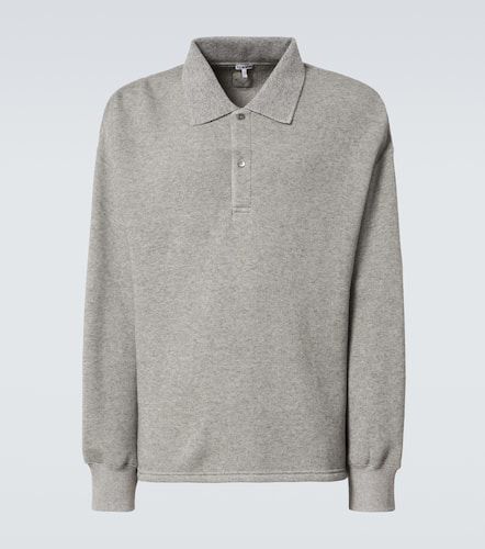 Cotton and cashmere polo sweater - Loewe - Modalova