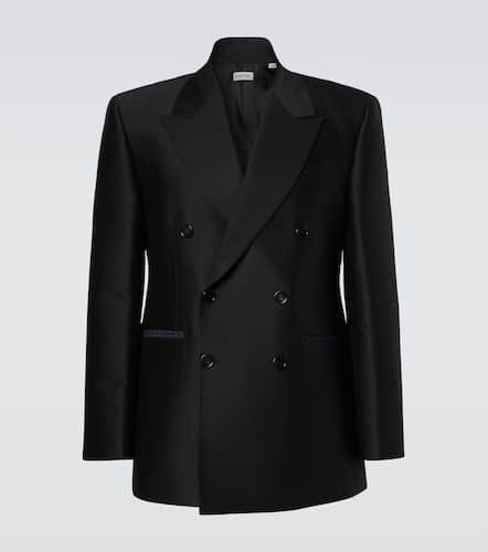 Burberry Blazer en laine et soie - Burberry - Modalova